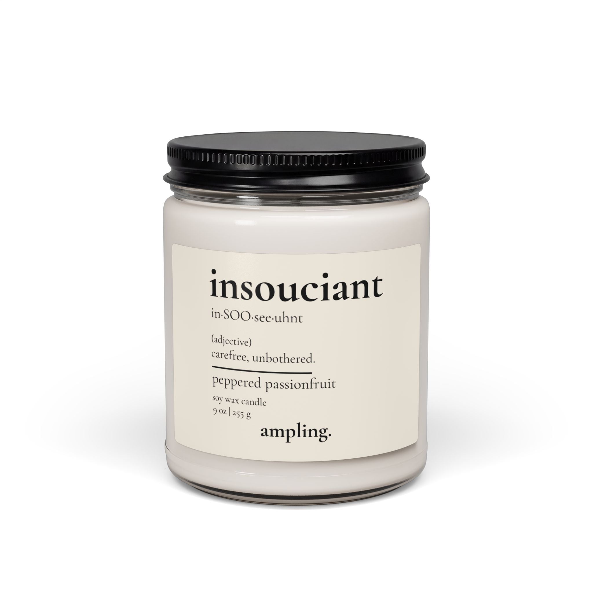 insouciant candle peppered passionfruit