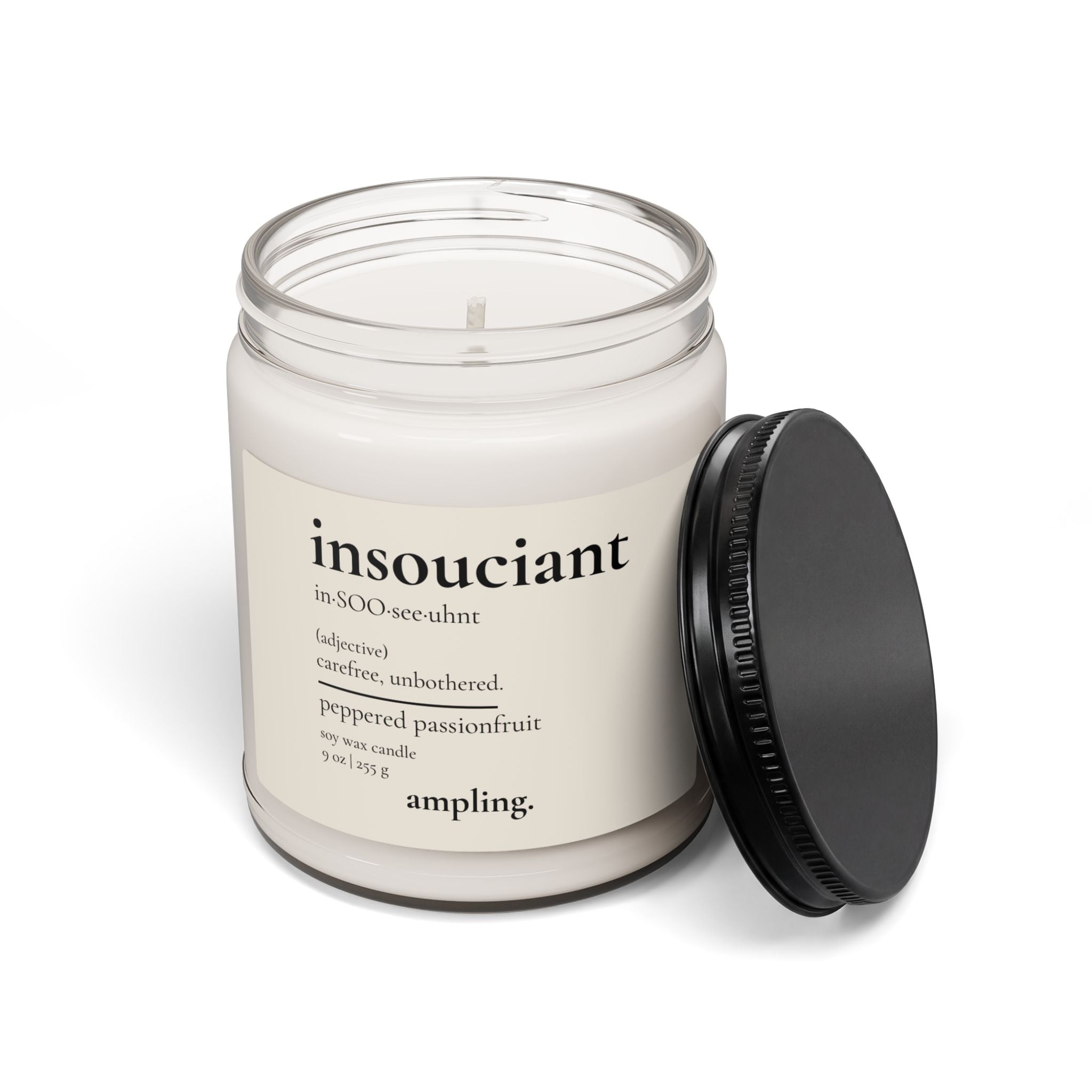 insouciant candle peppered passionfruit